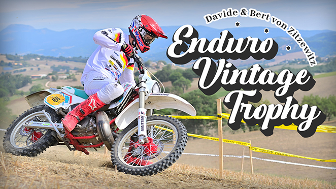 Enduro Vintage Trophy in Camerino, Italien mit den Zitzewitzens