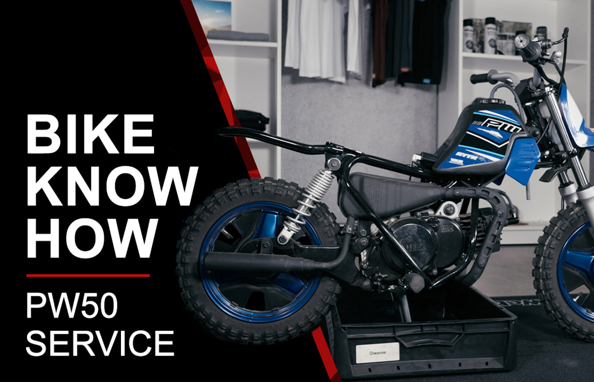 Yamaha PW50 erster Service ist fällig Yamaha PW50 erster Service ist fällig
