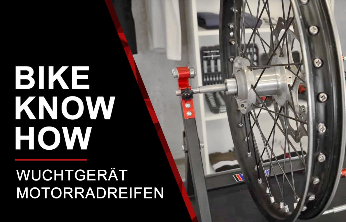 Motorradreifen statisch wuchten Motorradreifen statisch wuchten