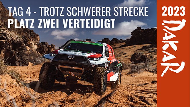 Dirk von Zitzewitz liegt nach dem ersten Dakar Drittel auf Rang zwei