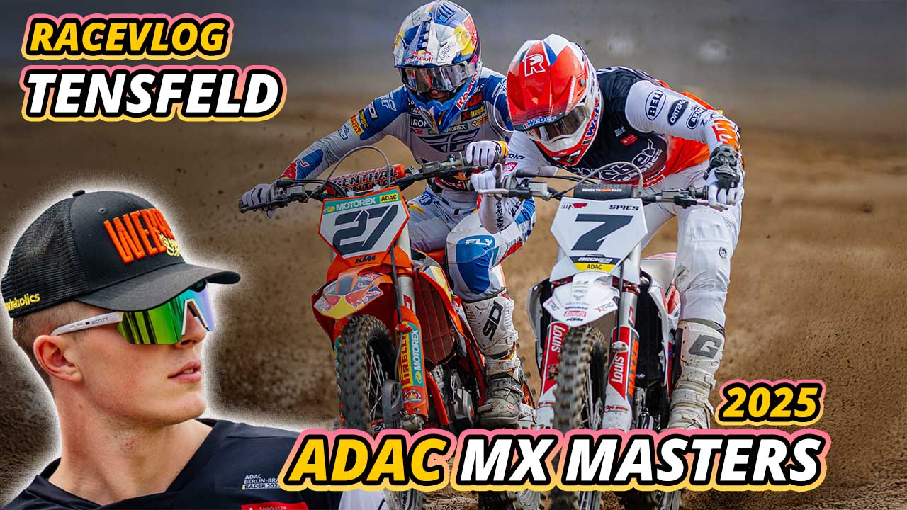 WM-Konkurenz: Längenfelder gegen Nagl, Spicy & Co. - Racevlog ADAC MX Masters Tensfeld 2025