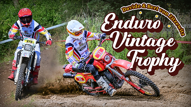 Enduro Vintage Trophy 2025 mit Davide von Zitzewitz Enduro Vintage Trophy 2025 mit Davide von Zitzewitz