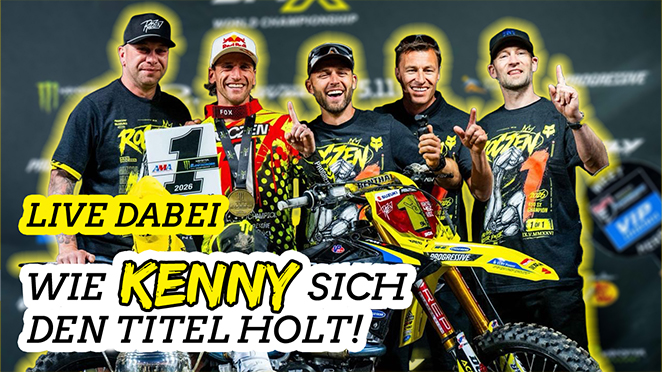 Ken Roczen holt den Titel! Tim Koch und Freunde sind live dabei