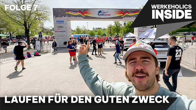 Werkeholics Inside Folge 7: Laufen für den guten Zweck beim Wings for Life World Run