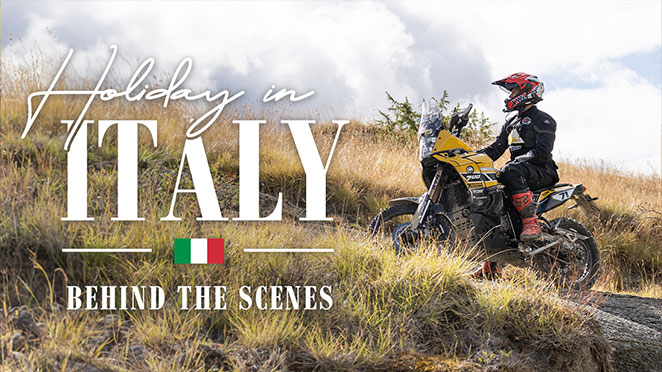 Holiday in Italy: Behind the Scenes