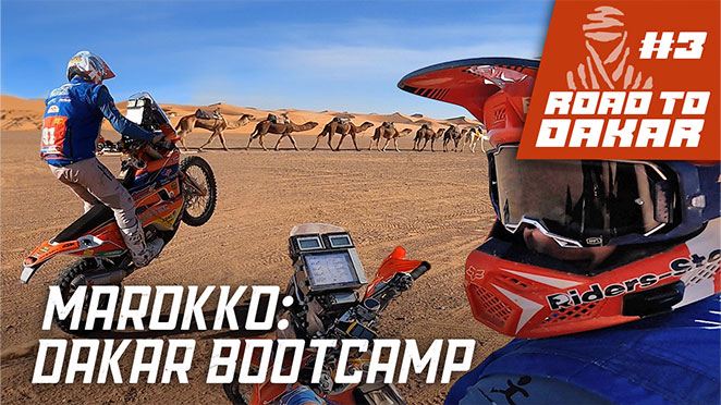 Dakar-Bootcamp in Marokko