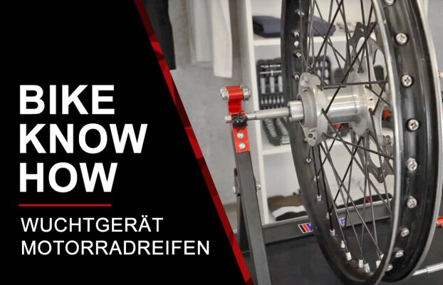 Motorradreifen statisch wuchten - Motorradreifen statisch wuchten