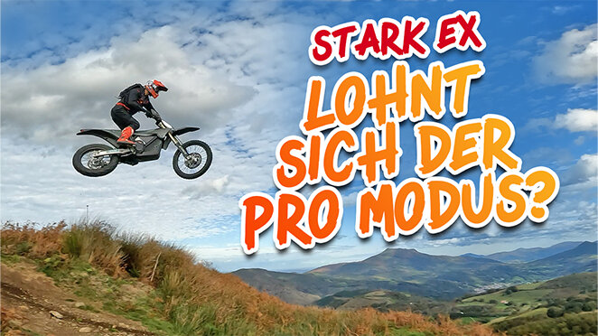 Stark EX Pro Features: Leistungskurve, Motorbremse, Trails und Navigation - 