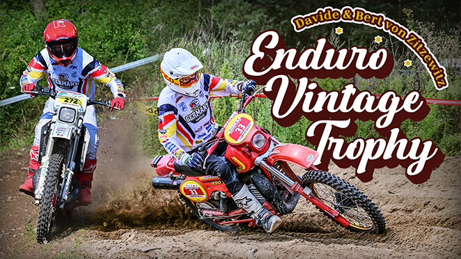 Enduro Vintage Trophy 2025 mit Davide von Zitzewitz - Enduro Vintage Trophy 2025 mit Davide von Zitzewitz