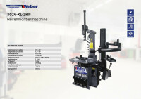 PKW Reifen Montiermaschine Weber Expert Serie 1024 XL-2HP - nur rechts -
