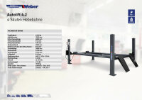 4 Säulen Hebebühne Weber Expert Serie Autolift 4.2 -kein- -kein-