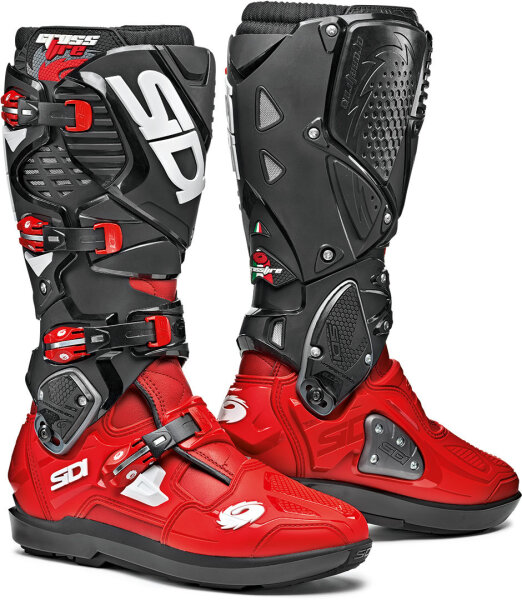 Sidi Stiefel SRS Crossfire 3 schwarz/rot