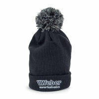 Weber #Werkeholics Bommelmütze dunkelgrau