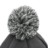 Weber #Werkeholics Bommelmütze dunkelgrau