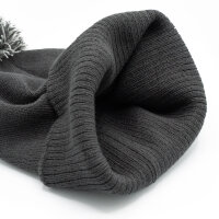 Weber #Werkeholics Bommelmütze dunkelgrau