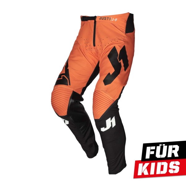 JUST1 J-Flex Aria Hose Kids orange/schwarz