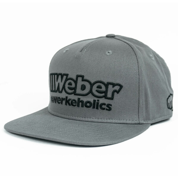 Weber #Werkeholics Snapback Cap grau