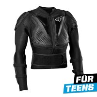 FOX Titan Sport Protektorenjacke Teens schwarz