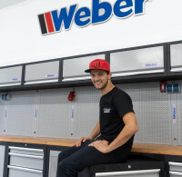 Weber #Werkeholics Classic T-Shirt schwarz L