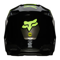 FOX V1 REVN Helm Teens gelb