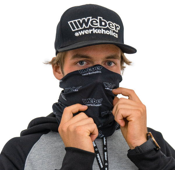 Weber #Werkeholics Bandana schwarz