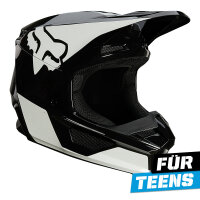 FOX V1 REVN Helm Teens schwarz S