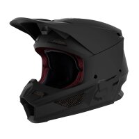 FOX V1 Matte Helm Teens schwarz