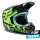 FOX V1 TRICE Helm Teens schwarz/grün/blau