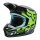 FOX V1 TRICE Helm Teens schwarz/grün/blau