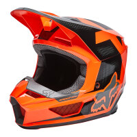 FOX V1 DIER Helm Teens orange