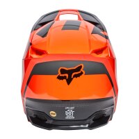 FOX V1 DIER Helm Teens orange