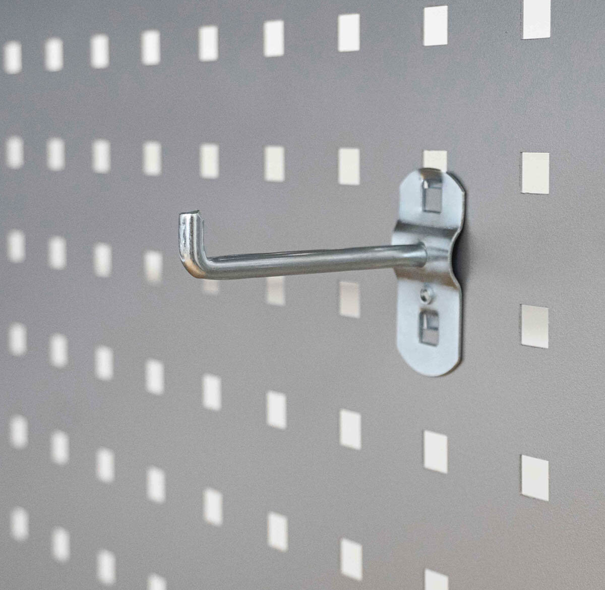 Produktbild von 10 Gitterhaken HGE26 – Verzinkt, Länge 28 Cm, Für Tego Gitterwand