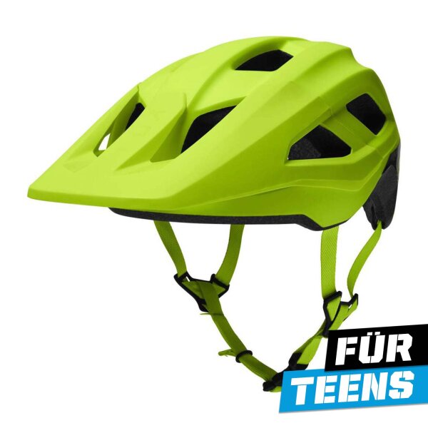 FOX Mainframe Mountainbike Helm Teens gelb