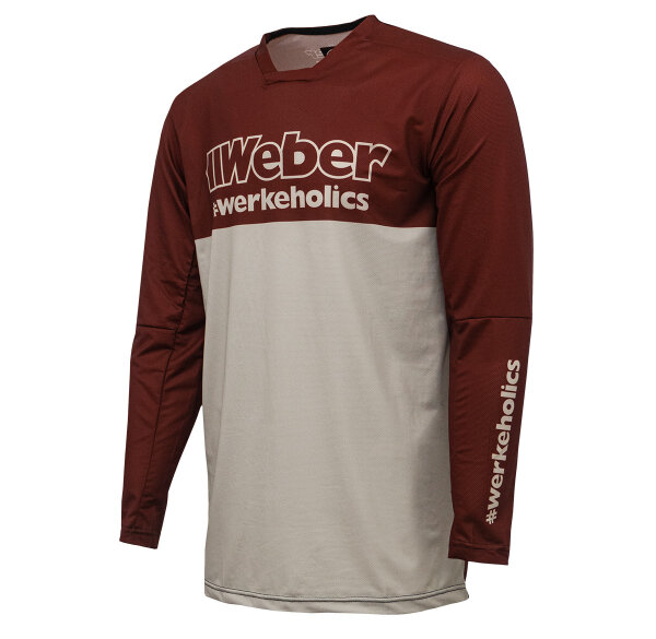 Weber #Werkeholics Sand Edition Jersey beige/rot XL