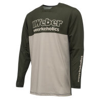 Weber #Werkeholics Sand Edition Jersey beige/grün M