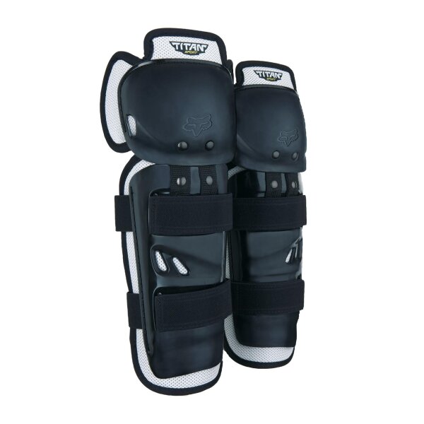 FOX Titan Sport Knie-/Schienbeinschoner schwarz