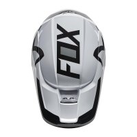 FOX V1 LUX Helm Teens schwarz/weiß
