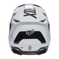 FOX V1 LUX Helm Teens schwarz/weiß S