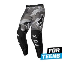 FOX 180 BNKR Hose Teens schwarz/camouflage