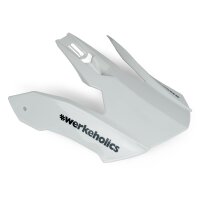 Weber #Werkeholics Motorradhelm Helmschirm weiß
