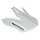 Weber #Werkeholics Motorradhelm Helmschirm weiß