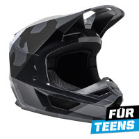 FOX V1 BNKR Helm Teens schwarz/camouflage M