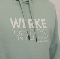 Weber #Werkeholics Hoodie blau/weiß