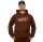 Kevin Gallas KG71 Hoodie braun/beige