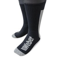 Weber Knee-Brace Motorrad Socken schwarz