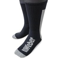 Weber Knee-Brace Motorrad Socken schwarz L/XL