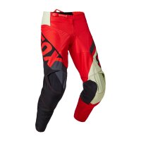 FOX 180 Xpozr Hose rot/schwarz/beige