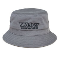 Weber #Werkeholics Fischerhut / Bucket Hat grau