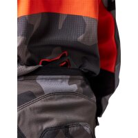 FOX 180 BNKR Hose Teens orange/schwarz/camouflage