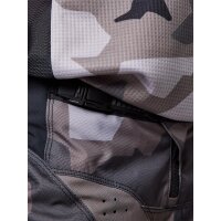 FOX 180 BNKR Hose Teens orange/schwarz/camouflage